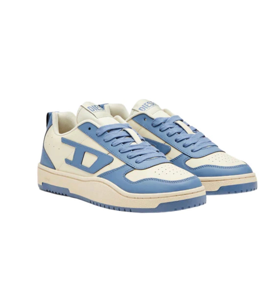 Diesel S-Ukiyo White/Blue Low Sneakers