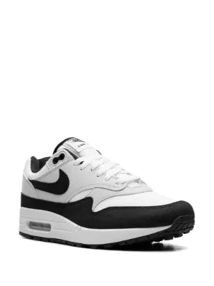 Air Max 1 suede sneakers "Black & White"