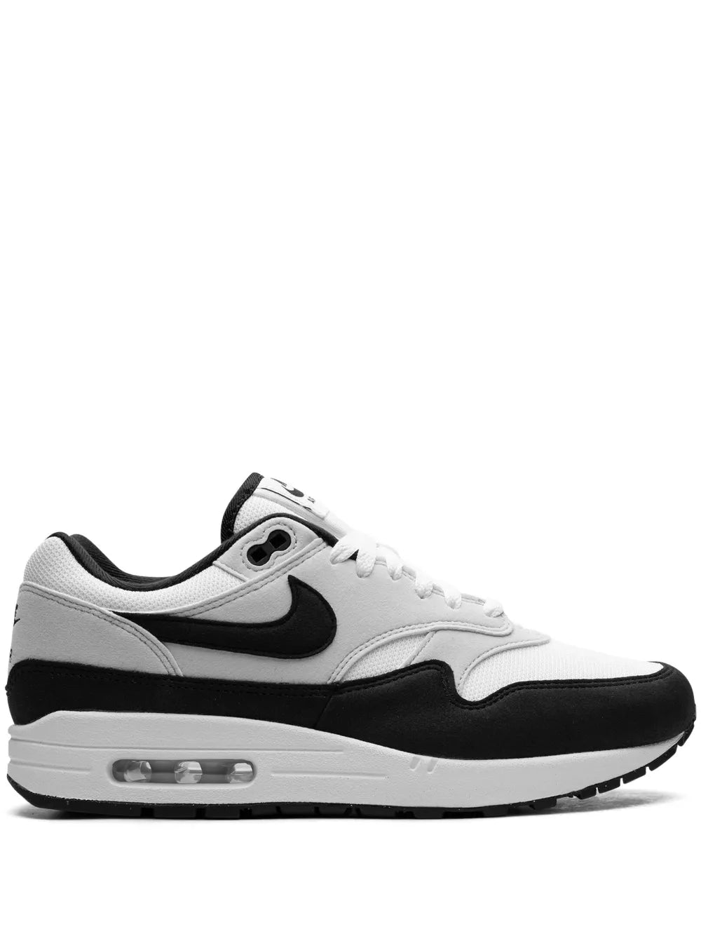 Air Max 1 suede sneakers "Black & White"