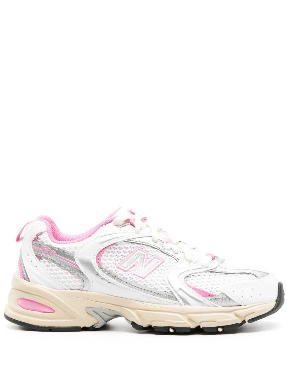 Mesh panel sneakers