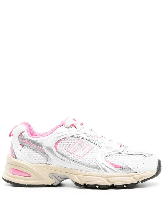 Mesh panel sneakers