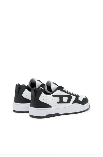 Men's Black/White Diesel S-Ukiyo Sneaker