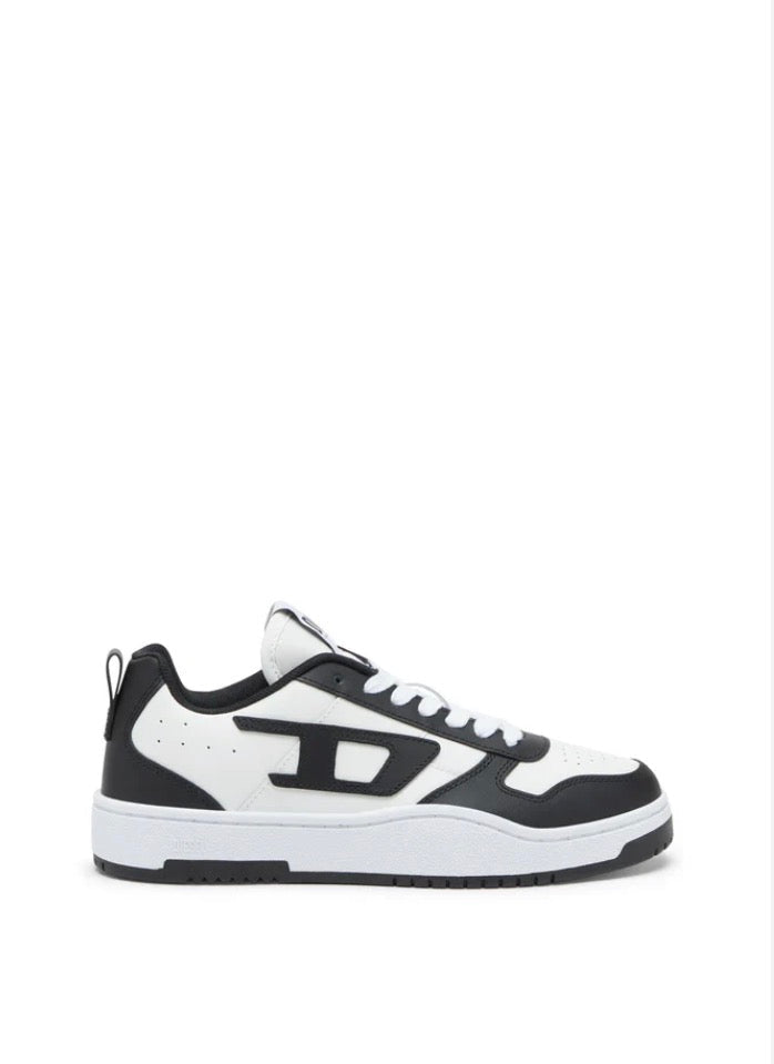 Men's Black/White Diesel S-Ukiyo Sneaker