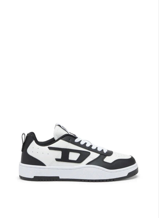 Men's Black/White Diesel S-Ukiyo Sneaker
