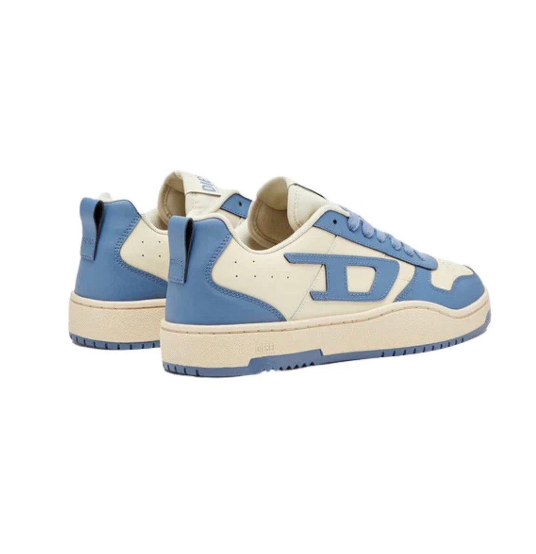Diesel S-Ukiyo White/Blue Low Sneakers