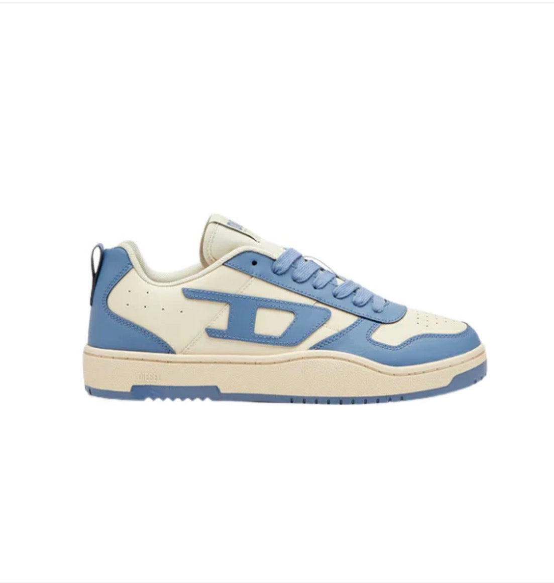 Diesel S-Ukiyo White/Blue Low Sneakers