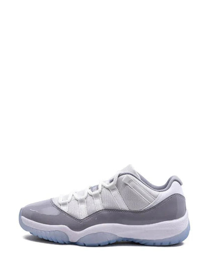 AIR JORDAN 11 LOW "WHITE CEMENT" SNEAKERS