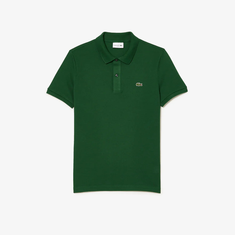 Lacoste logo-patch polo shirt