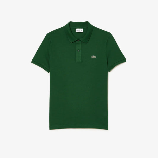 Lacoste logo-patch polo shirt