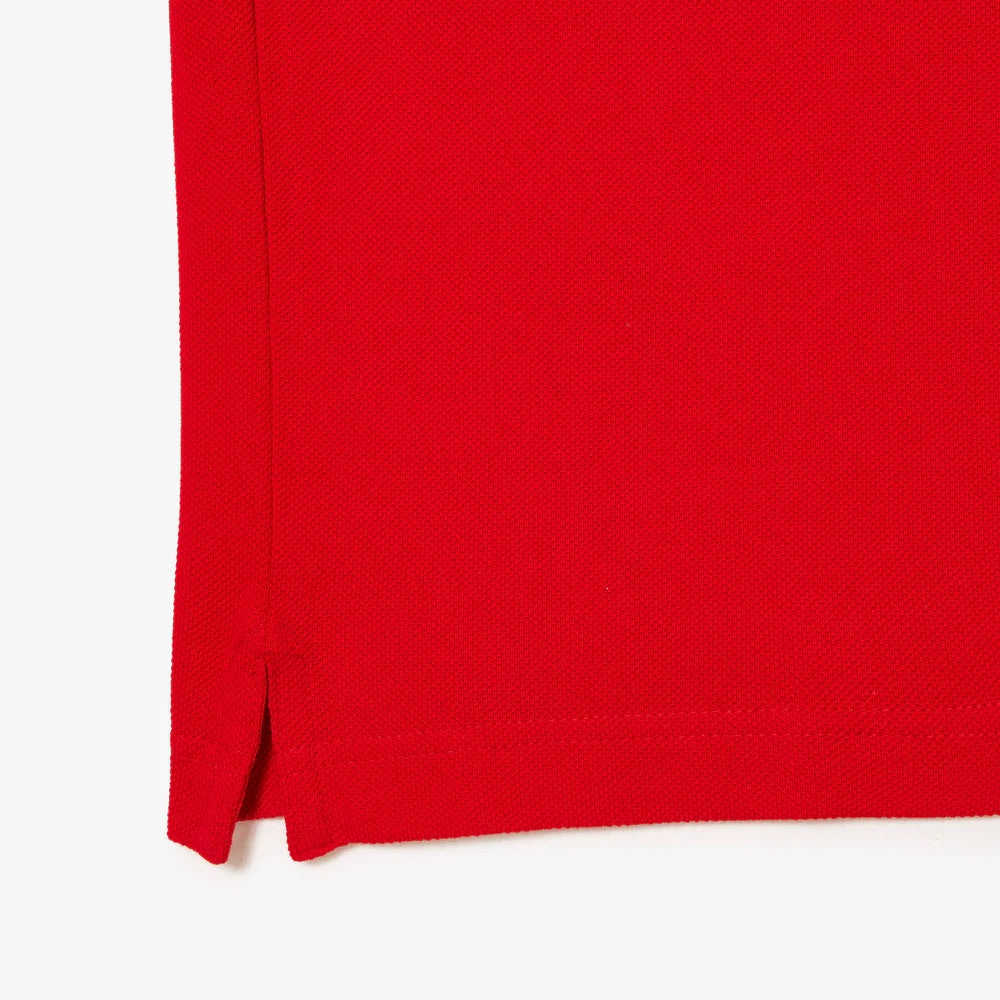 Lacoste red polo shirt
