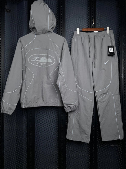NIKE X CORTEIZ NRG ONYX "GREY" TRACKSUIT SET (TOP AND BOTTOM)