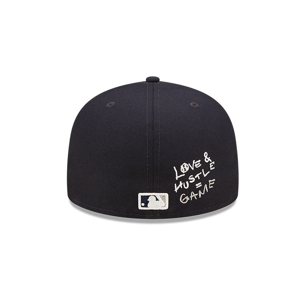 New York Yankees 59FIFTY LEAGUE ESSENTIAL NEW ERA ESSENTIAL LEAGUE FITTED BLACK CAP